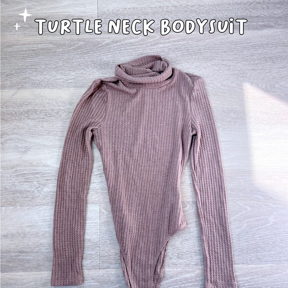 Turtle neck bodysuit